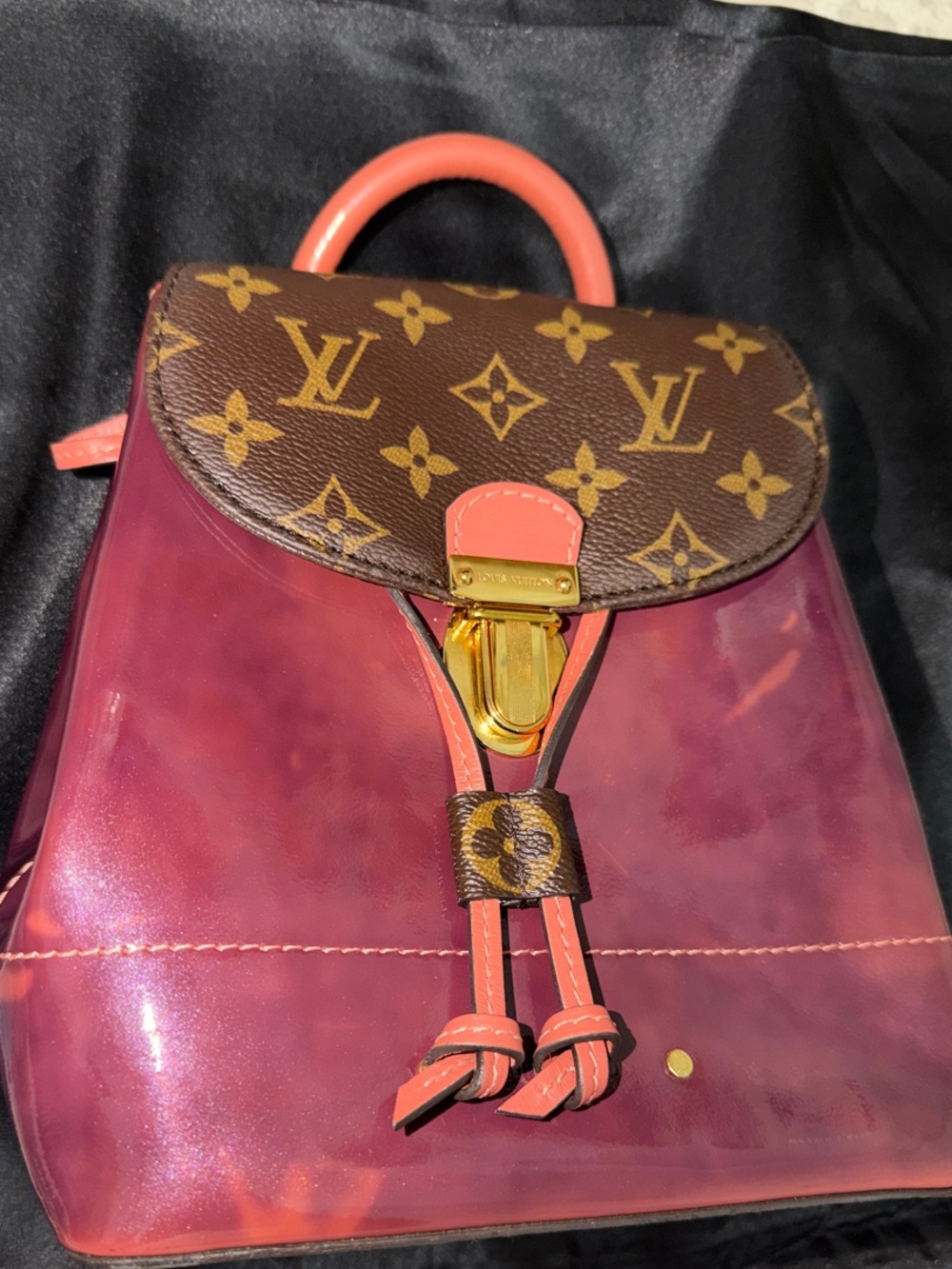 Louis Vuitton Monogram Vernis Sac à Dos Backpack Purple